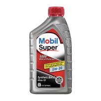 Mobil Super Motor Oil, 5W-30, 120432, 1 Quart