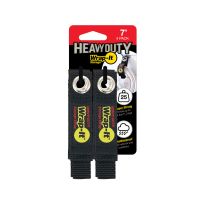 Wrap-It Storage Heavy-Duty Straps, Hook and Loop Hanging Strap with Grommet, 7 IN, 4-Pack, 104-10BX