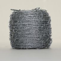 OKBRAND Galvanized Barbed Wire, 2-Point, 15.5 Gage, CL 3, 1320 FT, 0115-0