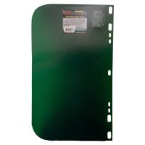 K-T Industries Green Face Shield, 9 x 15.5, 4-2481
