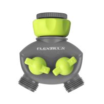 Flexzilla 2-Way Hose Splitter, ZillaGreen, HFZGA60