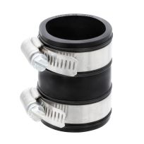 Fernco 1-1/2 IN to 1-1/4 IN Flexible PVC Tubular Drain Pipe Connector, PTC150