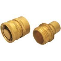 Landscapers Select Brass Quick Connector, 3/4 IN, GB9615