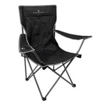 Black Sierra Equipment Everday Quad Chair, Black, PQACH-002-BLK-BSE