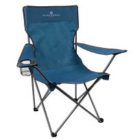 Black Sierra Equipment Everday Quad Chair, Blue, PQACH-002-BLU-BSE