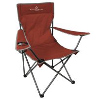 Black Sierra Equipment Everday Quad Chair, Red, PQACH-002-RED-BSE