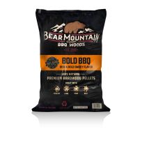 Bear Mountain Bold BBQ Pellets, Rich & Bold Smoky Flavor, FK91, 20 LB