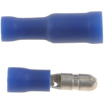 Dorman 16-14 Gauge Male/Female Set Bullet Terminal, Blue, 20-Pack, 85429