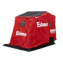 Eskimo Sierra Thermal Flip Style Ice Shelter with 60 IN Sled, 25250