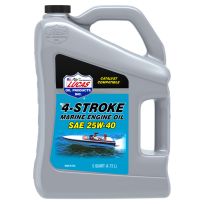 Lucas Oil Products SAE 25W-40 Extreme Duty 4T Marine Engine Oil, 10814, 5 Quart