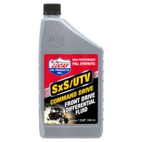 Lucas Oil Products Lucas Synthetic SxS Command Drive - Front Differential Fluid, 11220, 1 Quart