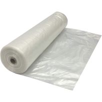 Husky Poly Sheeting,  4 MIL, Clear, CF04083C, 8 FT - 4 IN x 100 FT