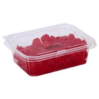 JLM Tub Gummi Red Raspberries, 365668, 19 OZ Tub