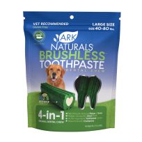 Ark Naturals Brushless Toothpaste Large Size Dog, 40003, 18 OZ Bag