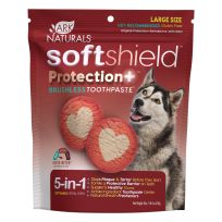 Ark Naturals Protection+   Soft Shield Brushless Toothpaste Large Size Dog, 46003, 18 OZ Bag