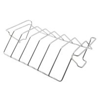 GrillPro 15.5 IN Stainless Steel Rib & Roast Grill Rack, 41616