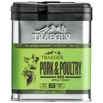 Traeger Pork &Poultry Rub, Apple / Honey, SPC171, 9.25 OZ