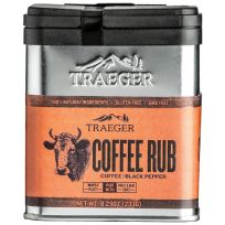 Traeger Coffee Rub, Coffee / Black Pepper, SPC172, 8.25 OZ