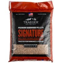 Traeger Premium Hardwood pellets, Signature Blend, PEL331, 20 LB