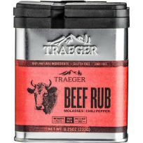 Traeger Beef Rub, Molasses / Chili Pepper, SPC169, 8.25 OZ