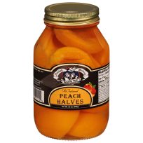 Amish Wedding Peach Halves, 540002, 32 OZ