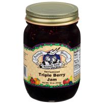Amish Wedding Old Fashioned Triple Berry Jam, 542381, 18 OZ