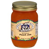 Amish Wedding Old Fashioned Peach Jam, 542399, 18 OZ