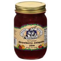 Amish Wedding Old Fashioned Strawberry Jalapeno Jam, 542438, 18 OZ