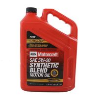 Motorcraft Synthectic Blend Motor Oil, 5W-20, FD45243Q, 5 Quart