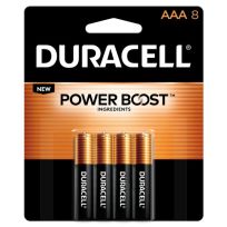 Duracell Coppertop Alkaline Batteries, 8-Pack, 41333042619, AAA