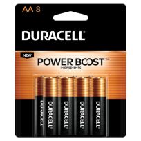 Duracell Coppertop Alkaline Batteries, 8-Pack, 41333037615, AA