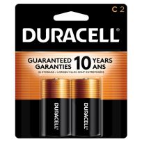 Duracell Coppertop Alkaline Batteries, 2-Pack, 41333091617, C