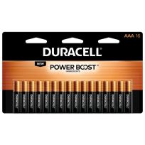 Duracell Coppertop Alkaline Batteries, 16-Pack, 41333931487, AAA