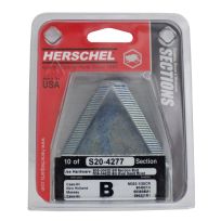 Herschel Parts Section 14 Tooth XH Fits CIH Mowers Combines, 10-Pack, S20-4277