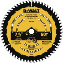 DEWALT Circular Saw Blade, 60T, 7-1/4 IN, DWA171460