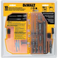 DEWALT Anchor Drive Installation Kit, 10-Piece, DW5366