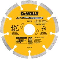 DEWALT XP Diamond Circular Saw Blade, 4-1/2 IN, DW4740