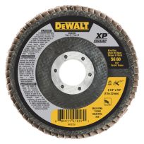 DEWALT DISC Ceramic Flap Disc 60 Grit T29, 4-1/2 IN x 7/8 IN, DWA8281