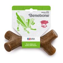 Benebone Bacon Stick Durable Dog Chew Toy - Small, 811300