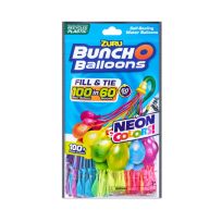 Zuru Bunch O Balloons Neon Colors 100+ Rapid-Filling Self-Sealing Water Balloons, 3-Pack, 56480UQ1