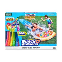 Zuru Bunch O Balloons Neon Colors Water Slide Wipeout, 56428