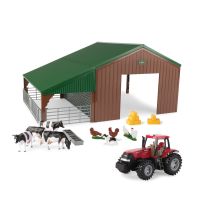 ERTL REPLICA Farm Building Set with CASE Tractor, 47019