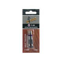 BIG TIMBER® T20 x 2 IN Genuine Torx Power Bits, 2-Pack, T20MP, T20 x 2 IN