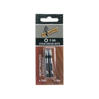 BIG TIMBER® T30 x 2 IN Genuine Torx Power Bits, 2-Pack, T30BP, T30 x 2 IN