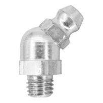 Lubrimatic Grease Fittings, 1/4 IN-28 45 Degree Angle, LUBR11105