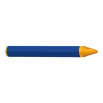 Tru-Flate Crayon Tire Marking Yellow, TRFL17236