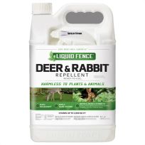 Liquid Fence Deer & Rabbit Repellent, HG-70109, 1 Gallon