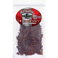 Old Trapper Hot & Spicy Beef Jerky, 22512T, 10 OZ