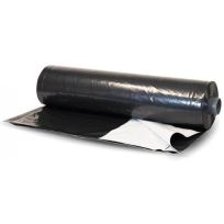 Poly-America Plastic Sheeting Poly Bunker Cover, 5 Mil, White / Black, BC60-100, 60 FT x 100 FT