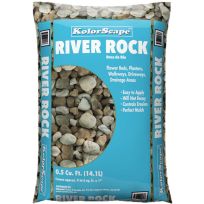 Kolorscape River Rock, 40200451, .5 CU FT